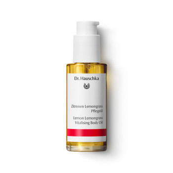 Dr. Hauschka Lemon Lemongrass Vitalising Body Oil: activates & firms even cellulite-affected areas Dr. Hauschka Lemon Lemongrass Vitalising Body Oil: firms even cellulite-affected areas