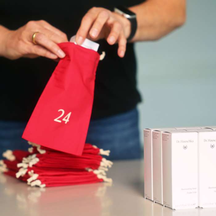The fair Dr. Hauschka 2024 Advent Calendar 100 natural skin care