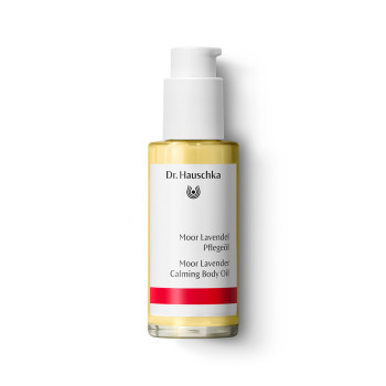 Dr. Hauschka Moor Lavender Calming Body Oil - soothes and protects Dr. Hauschka Moor Lavender Calming Body Oil - soothing body oil