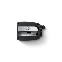 High-quality cosmetic pencil sharpener with integrated cleaning swab Dr. Hauschka Sharpener